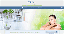 Desktop Screenshot of idbio.eu